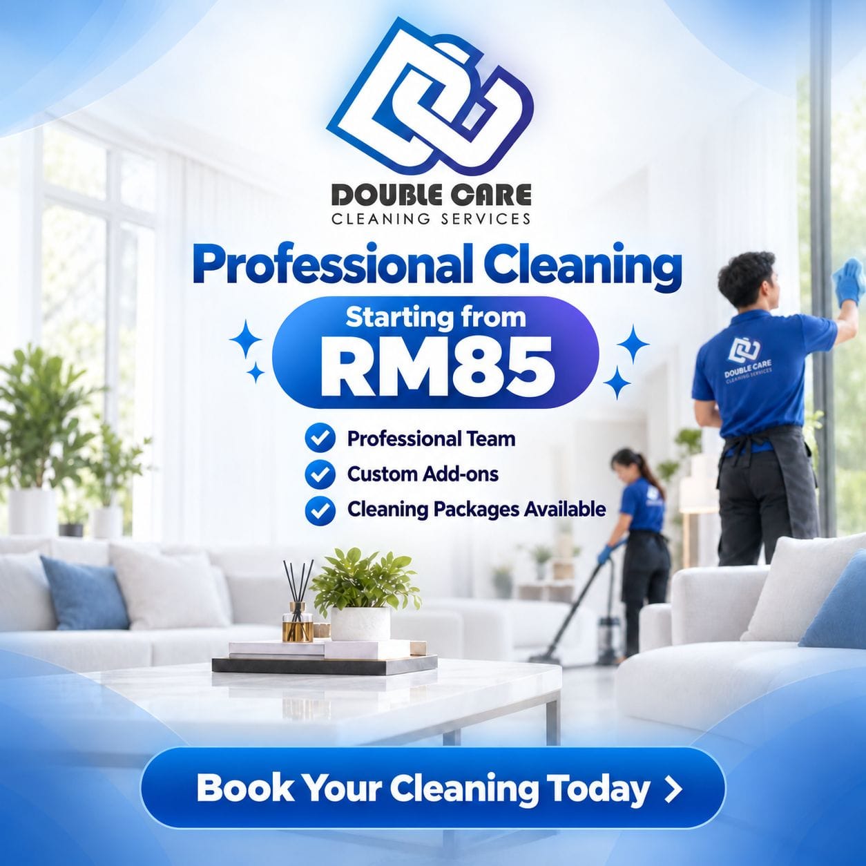 Double Care Cleaning Promotion